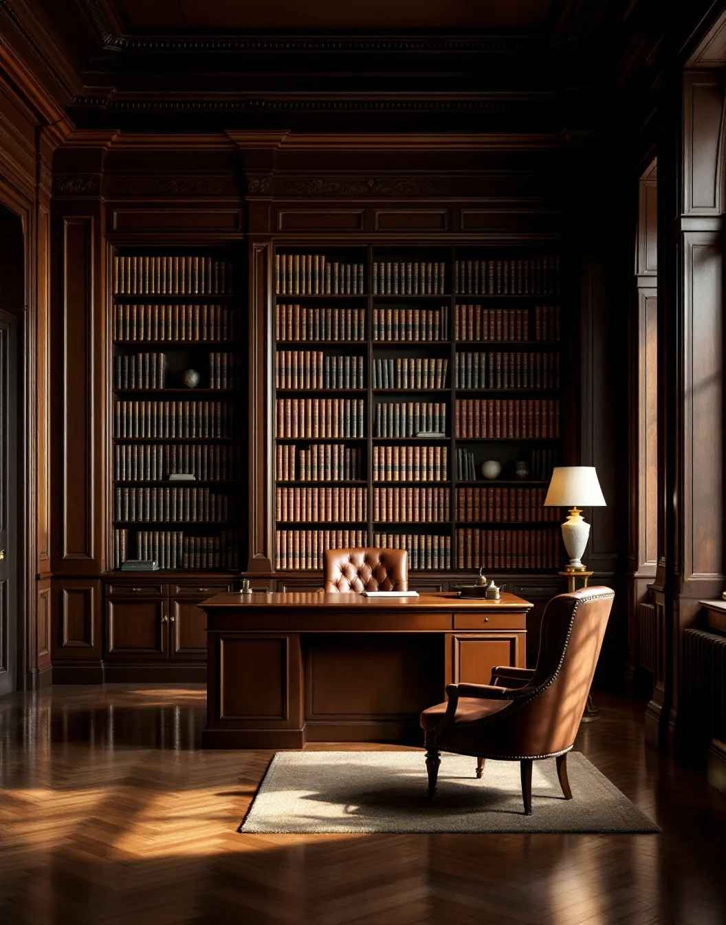 Boutique law firm interior photograph from the Hartwell & Cole project